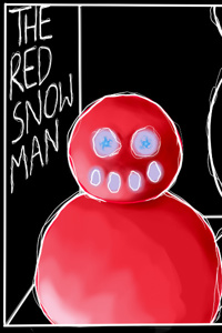 The Red Snowman