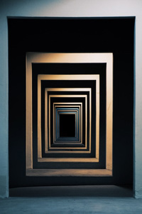 The edge of our world as we know it.